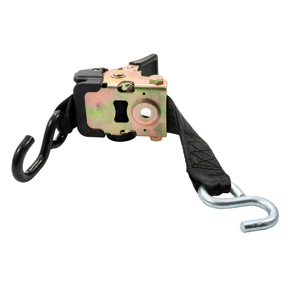 Camco Retractable Tie Down Straps - 2" Width 6 Dual Hooks [50031] - Premium Accessories from Camco - Just $43.99! 