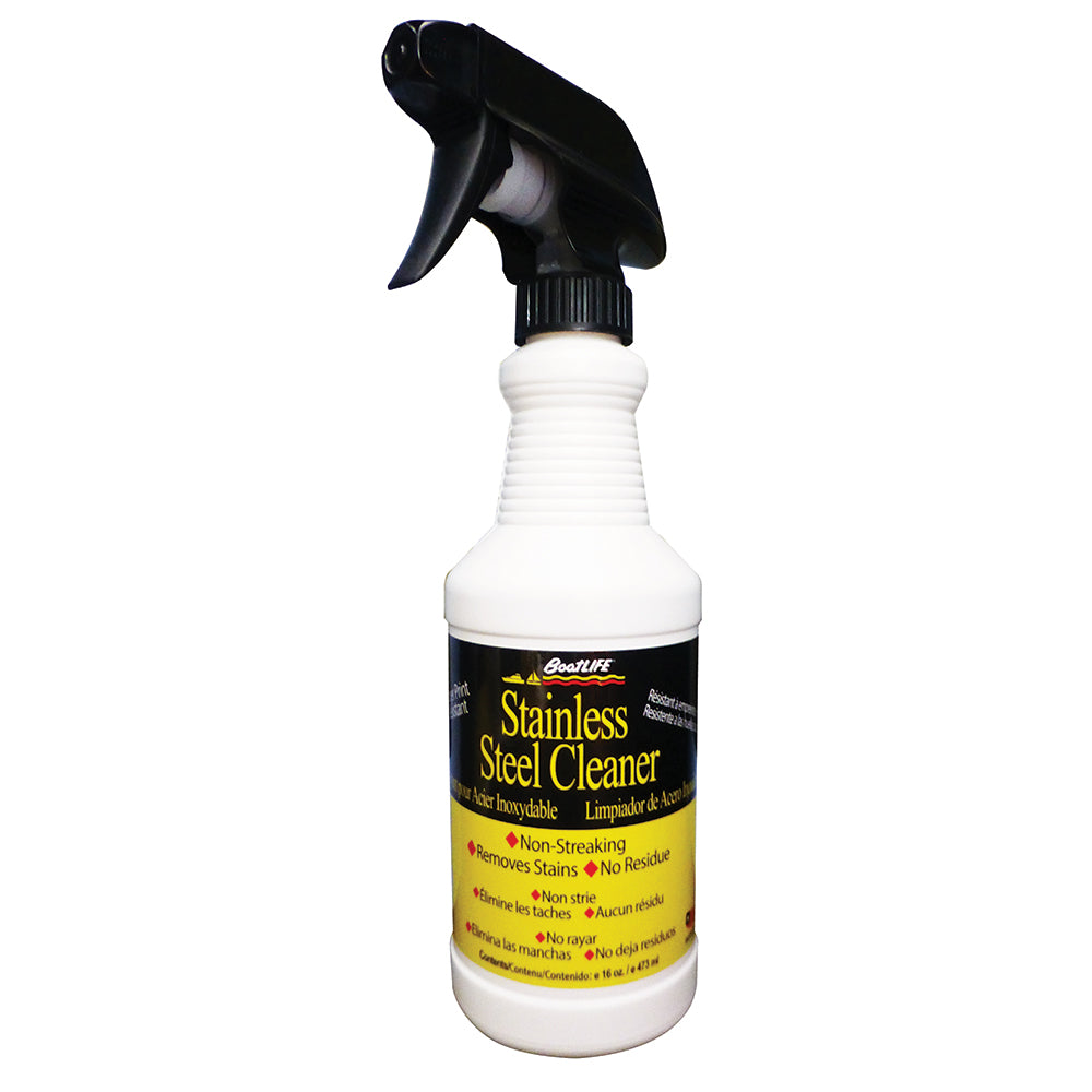 BoatLIFE Stainless Steel Cleaner - 16oz [1134] - Premium Cleaning from BoatLIFE - Just $16.99! 