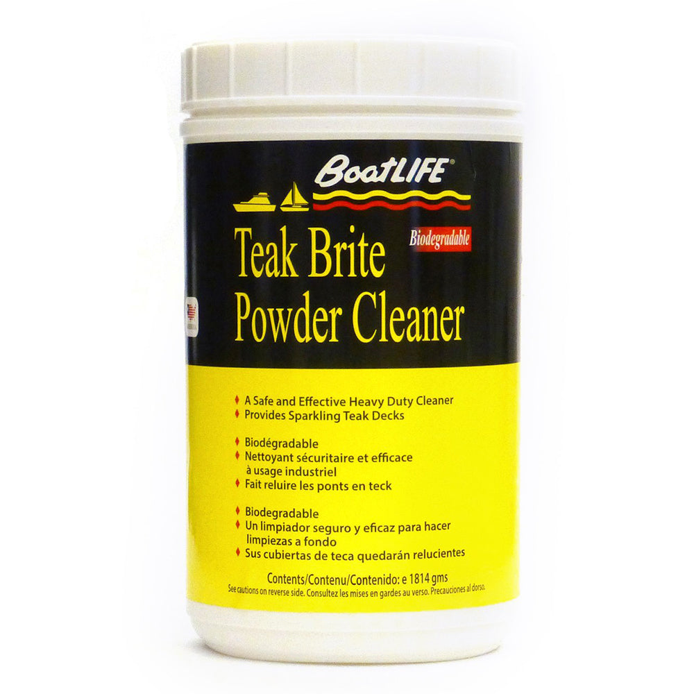 BoatLIFE Teak Brite Powder Cleaner - Jumbo - 64oz [1185] - Premium Cleaning from BoatLIFE - Just $28.99! 