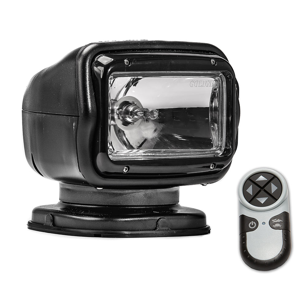 Golight Radioray GT Series Permanent Mount - Black Halogen - Wireless Handheld Remote [2051GT] - Premium Search Lights from Golight - Just $289! 