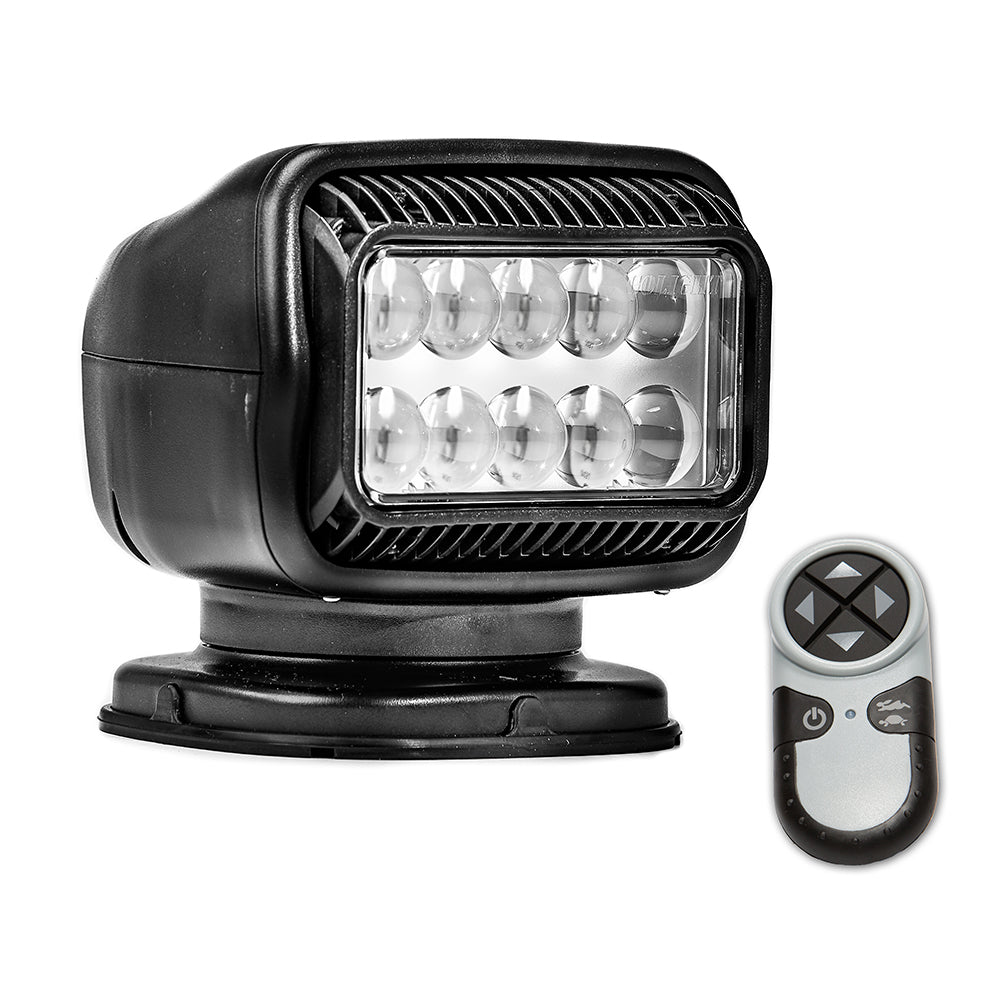 Golight Radioray GT Series Permanent Mount - Black LED - Wireless Handheld Remote [20514GT] - Premium Search Lights from Golight - Just $549! 