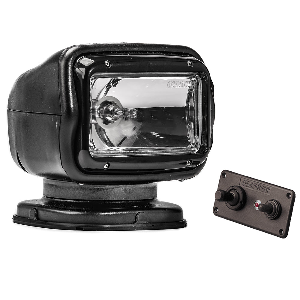 Golight Radioray GT Series Permanent Mount - Black Halogen - Hard Wired Dash Mount Remote [2021GT] - Premium Search Lights from Golight - Just $269! 