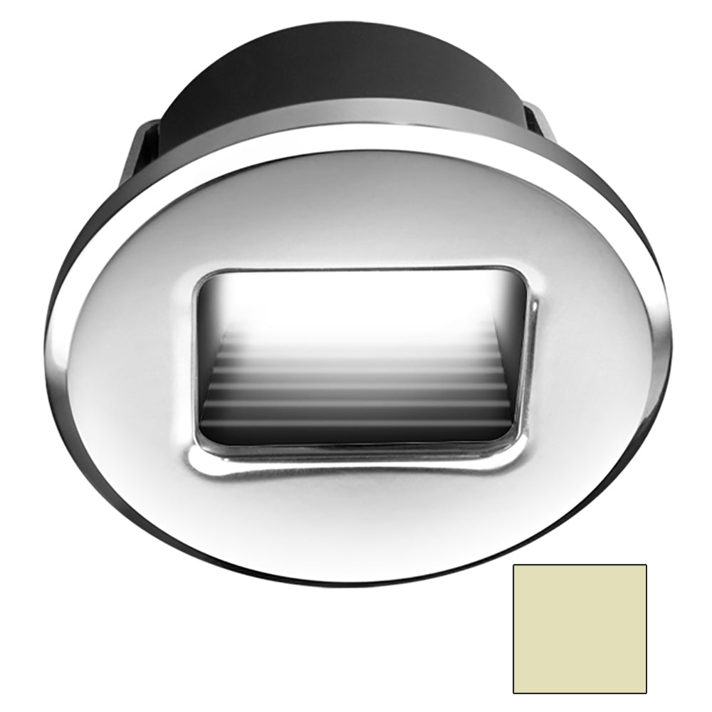 i2Systems Ember E1150Z Snap-In - Polished Chrome - Round - Warm White Light [E1150Z-11CAB] - Premium Interior / Courtesy Light from I2Systems Inc - Just $62.99! 