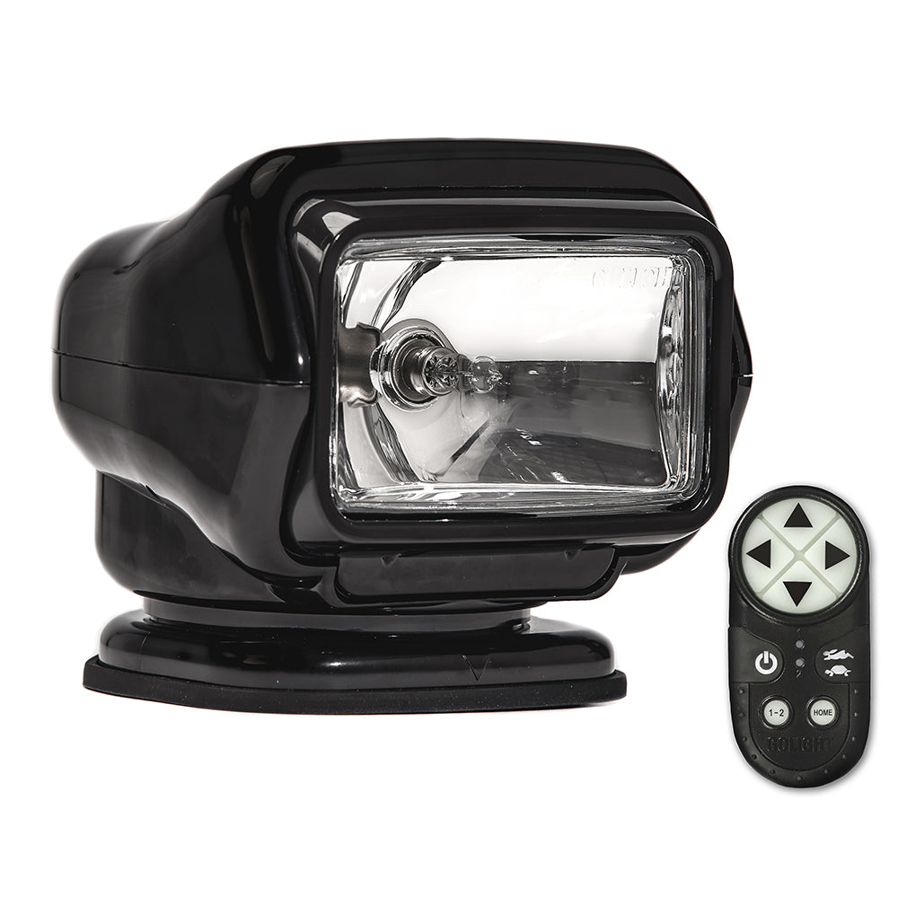 Golight Stryker ST Series Permanent Mount Black Halogen w/Wireless Handheld Remote [3051ST] - Premium Search Lights from Golight - Just $389! 