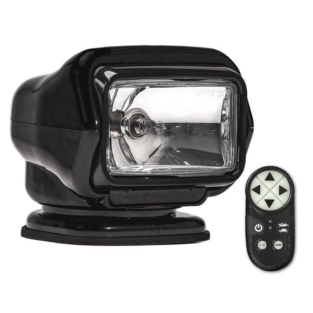 Golight Stryker ST Series Portable Magnetic Base Black Halogen w/Wireless Handheld Remote [30512ST] - Premium Search Lights from Golight - Just $429! 