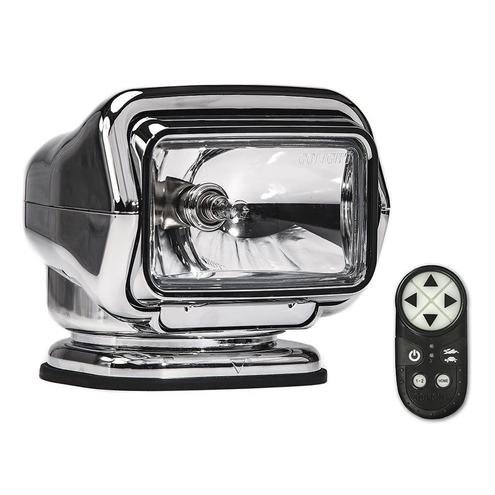 Golight Stryker ST Series Portable Magnetic Base Chrome Halogen w/Wireless Handheld Remote [30062ST] - Premium Search Lights from Golight - Just $499! 