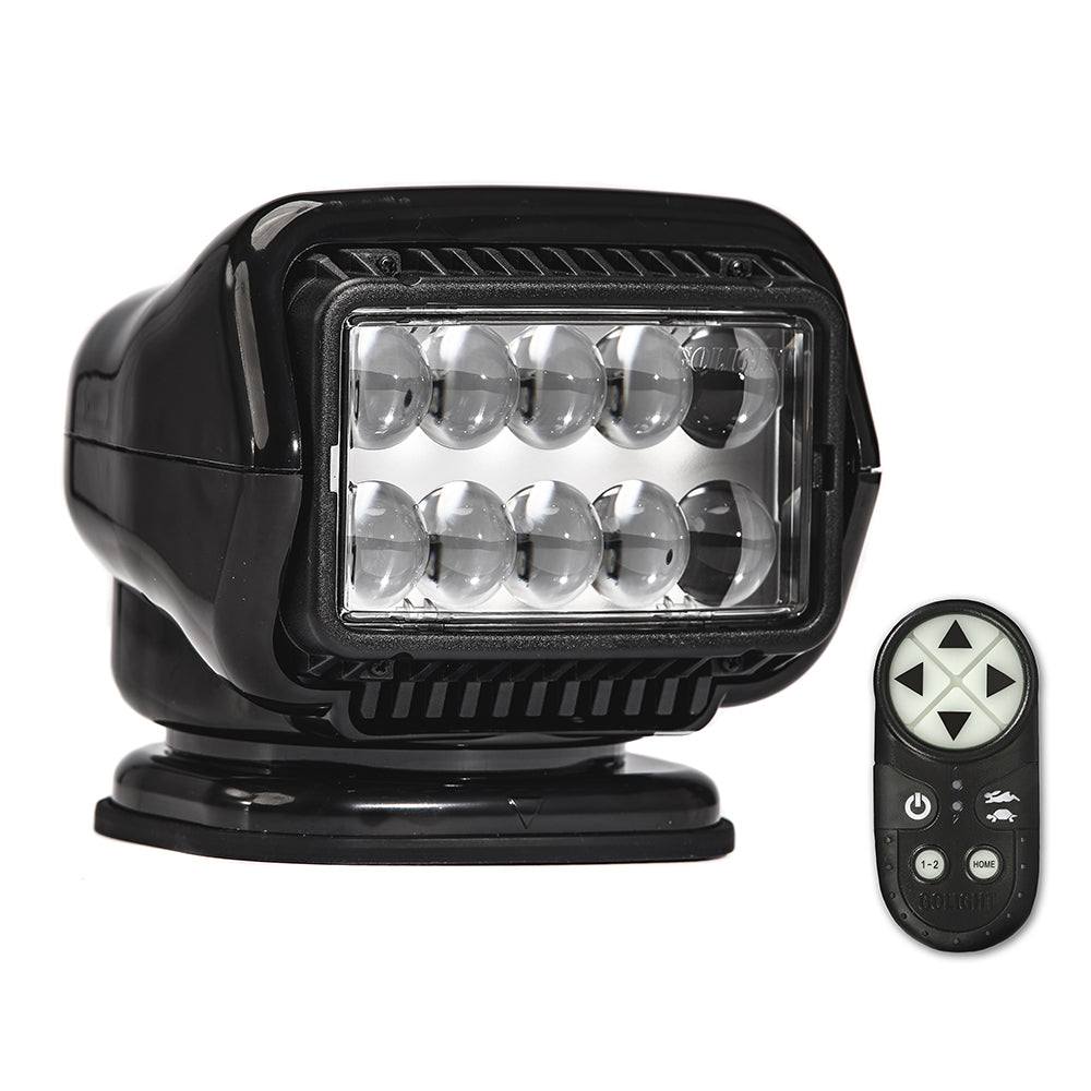 Golight Stryker ST Series Permanent Mount Black LED w/Wireless Handheld Remote [30514ST] - Premium Search Lights from Golight - Just $669! 