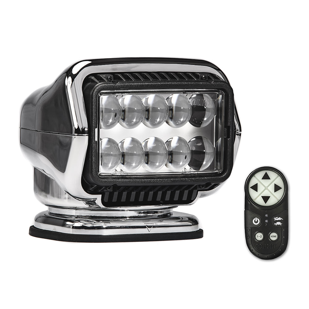 Golight Stryker ST Series Permanent Mount Chrome LED w/Wireless Handheld Remote [30064ST] - Premium Search Lights from Golight - Just $749! 