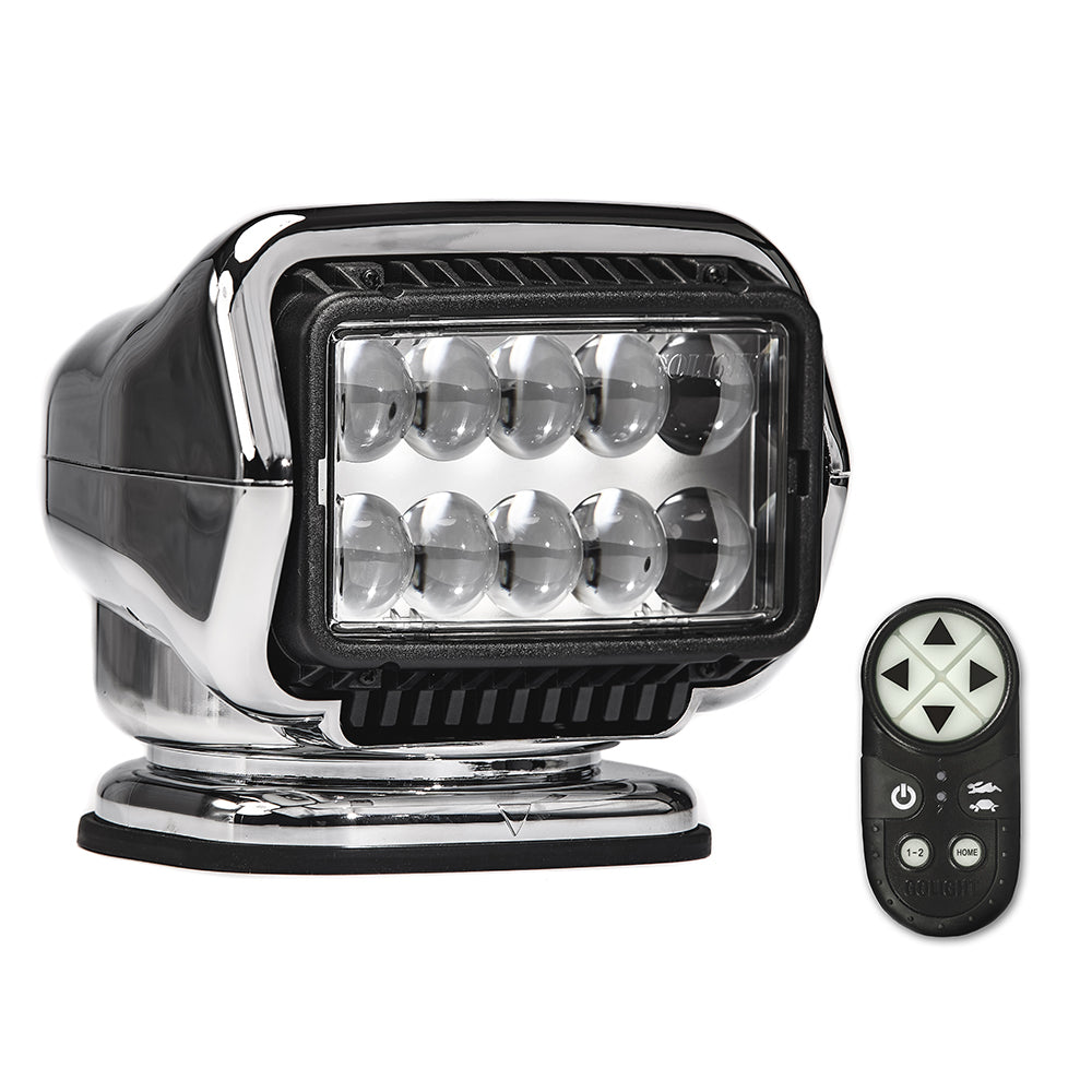 Golight Stryker ST Series Portable Magnetic Base Chrome LED w/Wireless Handheld Remote [30065ST] - Premium Search Lights from Golight - Just $789! 