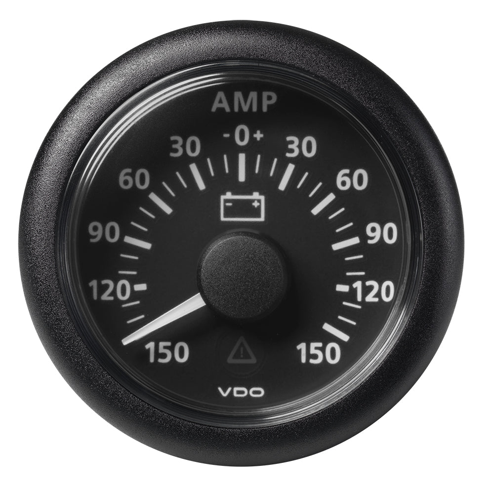 Veratron 52MM (2-1/16") ViewLine Battery Status Gauge -150/+150AMP - Black Dial  Bezel [A2C59512329] - Premium Gauges from Veratron - Just $63.89! 