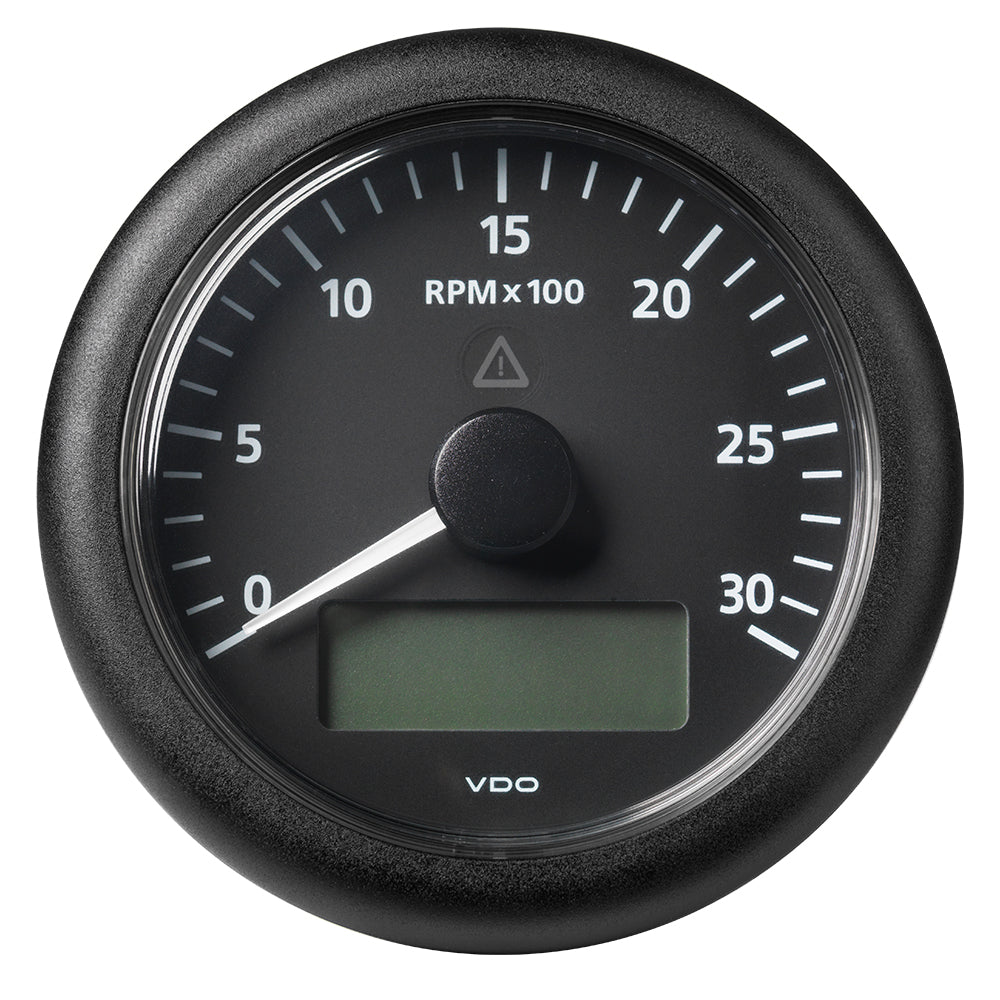 Veratron 3-3/8" (85MM) ViewLine Tachometer w/Multi-Function Display - 0 to 3000 RPM - Black Dial  Bezel [A2C59512390] - Premium Gauges from Veratron - Just $152.99! 