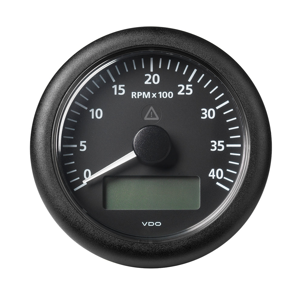 Veratron 3-3/8" (85MM) ViewLine Tach w/Multifunction Display - 0 to 4000 RPM - Black Dial  Bezel [A2C59512391] - Premium Gauges from Veratron - Just $152.99! 