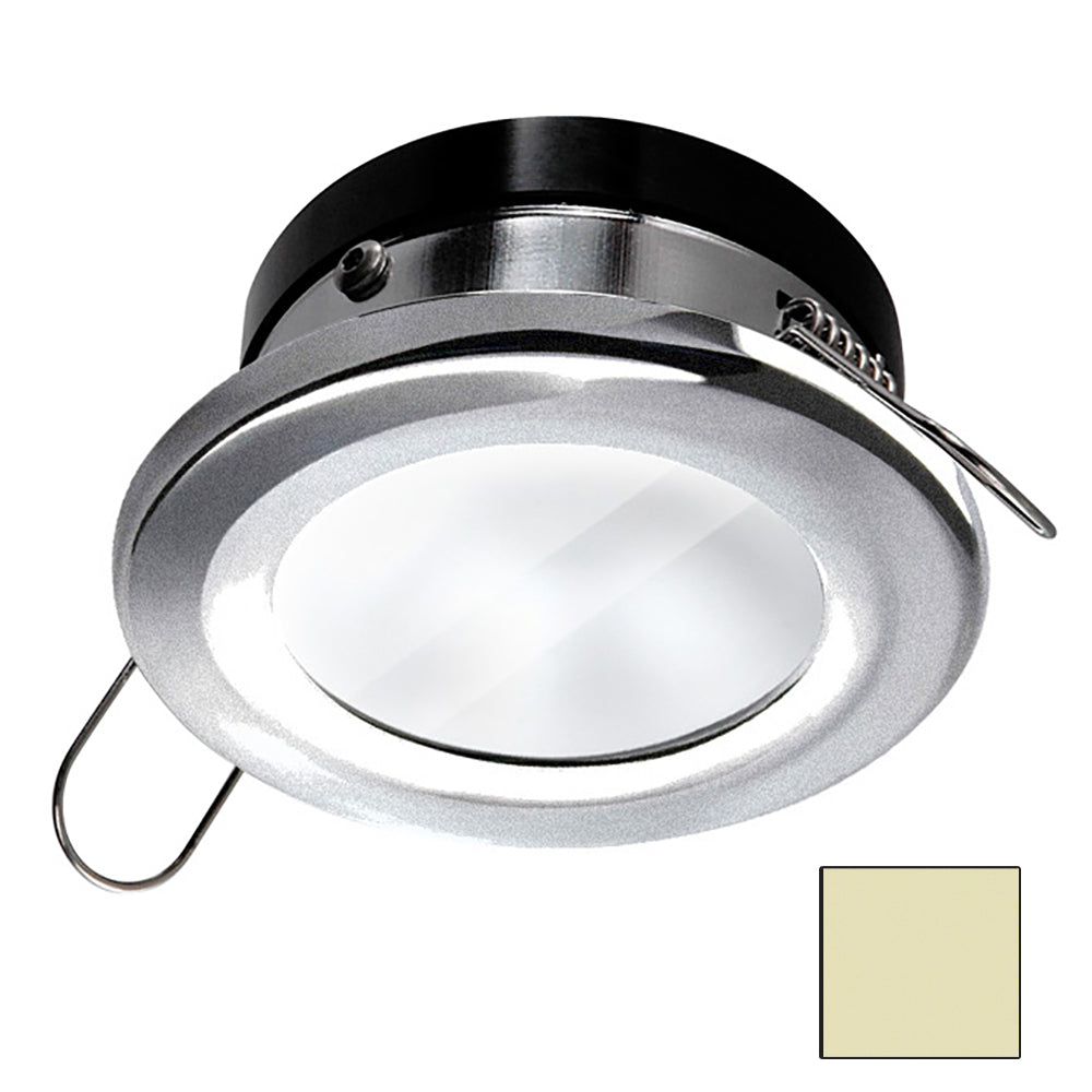 i2Systems Apeiron A1110Z Spring Mount Light - Round - Warm White - Brushed Nickel Finish [A1110Z-41CAB] - Premium Dome/Down Lights from I2Systems Inc - Just $96.99! 