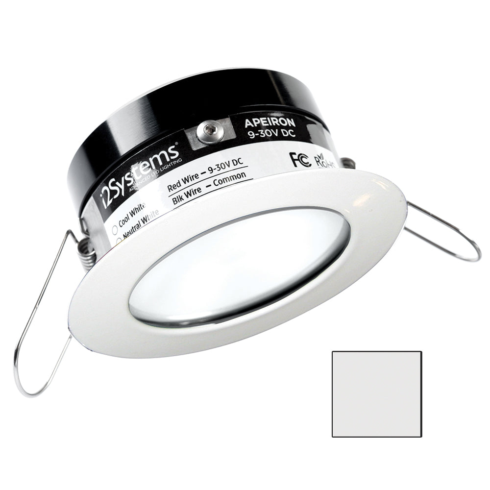 i2Systems Apeiron PRO A503 - 3W Spring Mount Light - Round - Cool White - White Finish [A503-31AAG] - Premium Dome/Down Lights from I2Systems Inc - Just $110.99! 