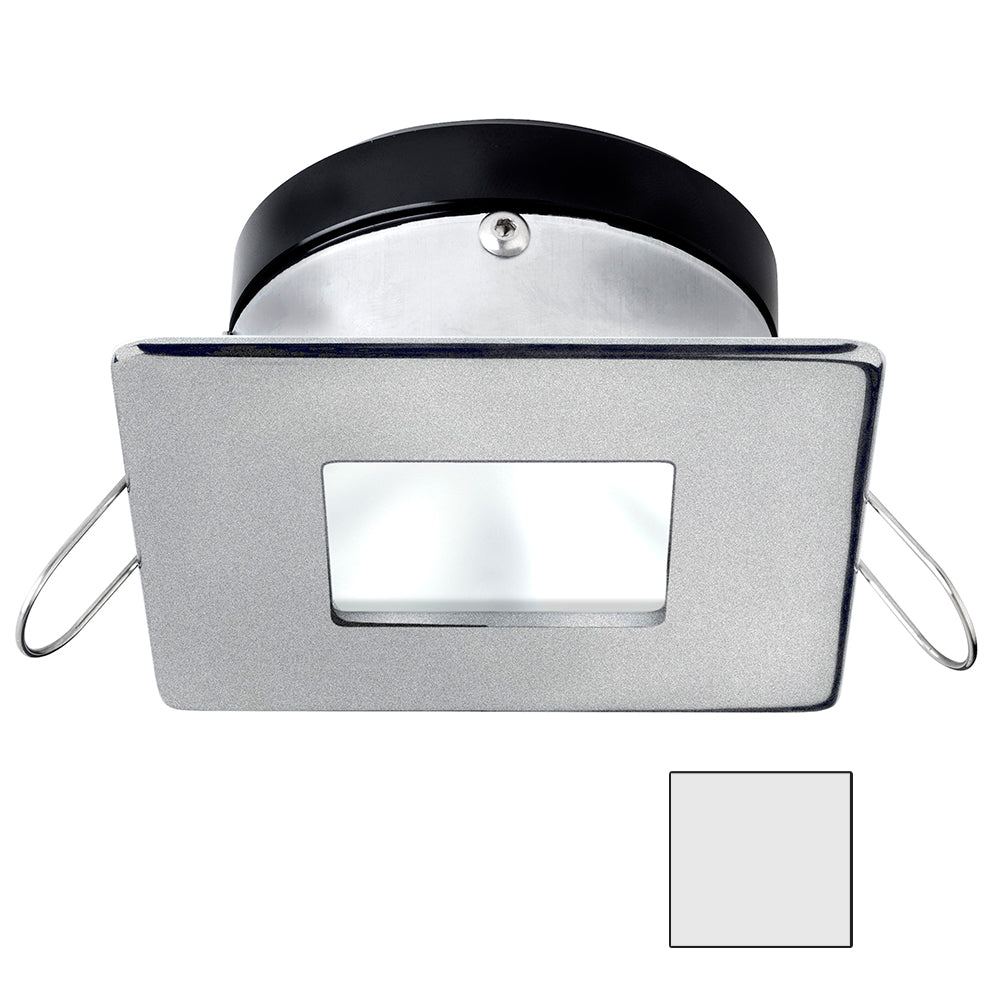 i2Systems Apeiron A1110Z - 4.5W Spring Mount Light - Square/Square - Cool White - Brushed Nickel Finish [A1110Z-44AAH] - Premium Dome/Down Lights from I2Systems Inc - Just $92.99! 