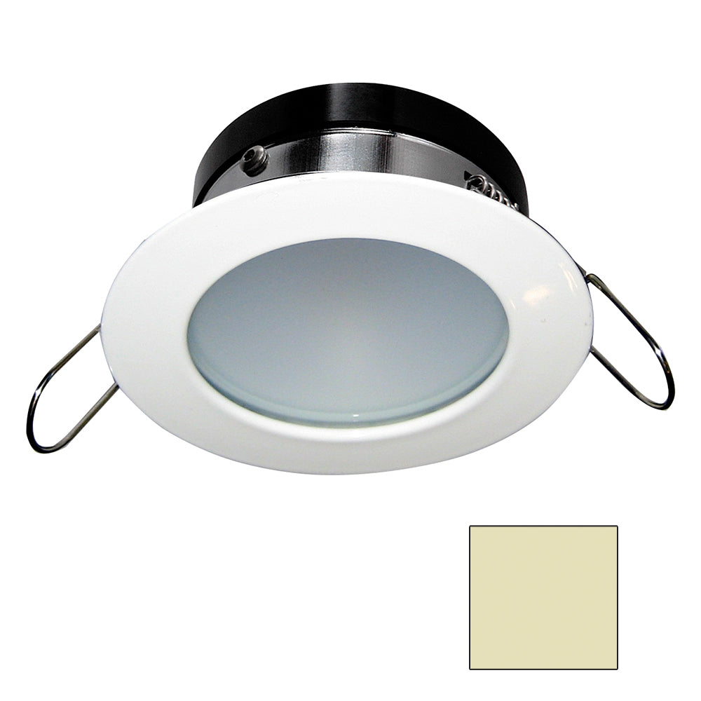 i2Systems Apeiron A1110Z - 4.5W Spring Mount Light - Round - Warm White - White Finish [A1110Z-31CAB] - Premium Dome/Down Lights from I2Systems Inc - Just $91.99! 