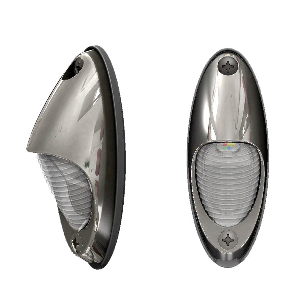 Lumitec Nautilus Piling Light - Spectrum RGBW - Stainless Steel Housing [101631] - Premium Interior / Courtesy Light from Lumitec - Just $140.99! Shop now at Boat Gear Depot