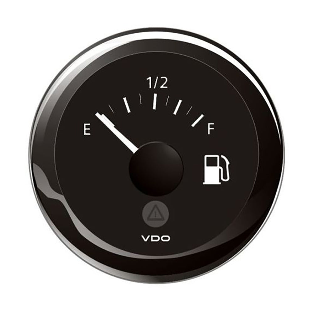 Veratron 52MM (2-1/16") ViewLine Tank Level Gauge E/F - 3-180 Ohm - Black Dial  Bezel [A2C59514091] - Premium Gauges from Veratron - Just $54.89! 