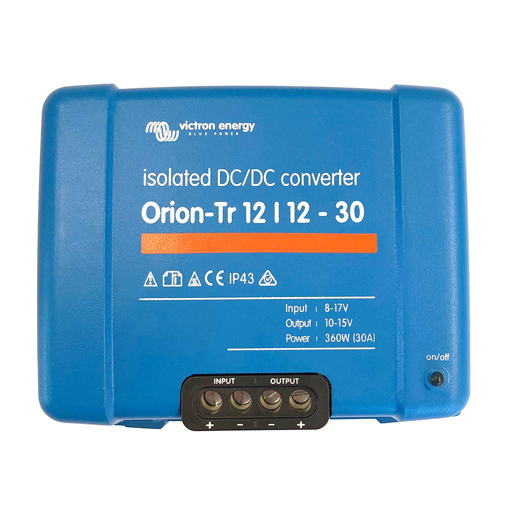 Victron Orion-TR DC-DC Converter - 12 VDC to 12 VDC - 30AMP Isolated [ORI121240110] - Premium DC to DC Converters from Victron Energy - Just $201.45! 