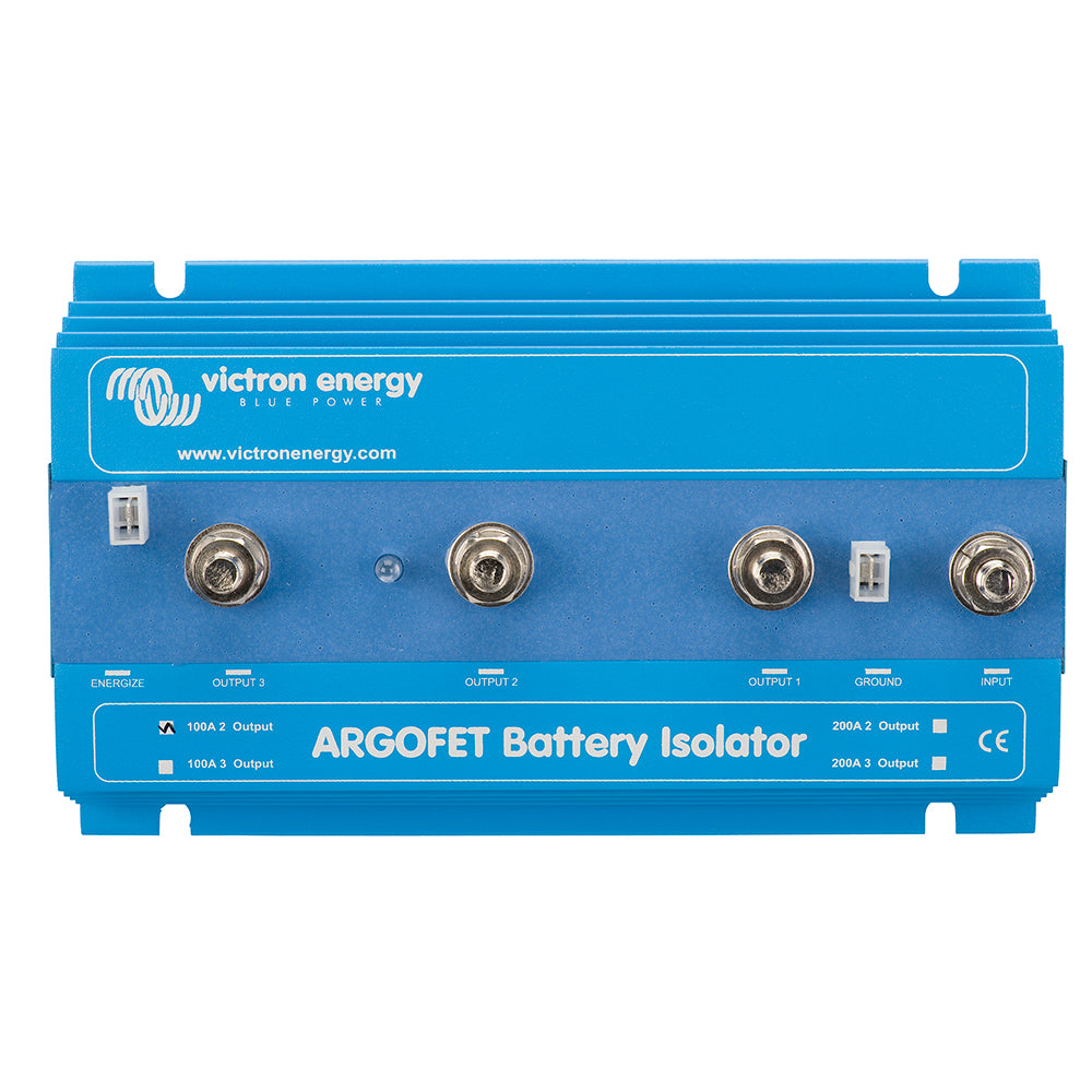 Victron ArgoFET Battery Isolator - 100AMP - 2 Batteries [ARG100201020] - Premium Battery Isolators from Victron Energy - Just $100.30! 