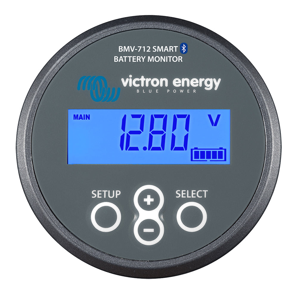 Victron Smart Battery Monitor - BMV-712 - Grey - Bluetooth Capable [BAM030712000R] - Premium Meters & Monitoring from Victron Energy - Just $158.95! 