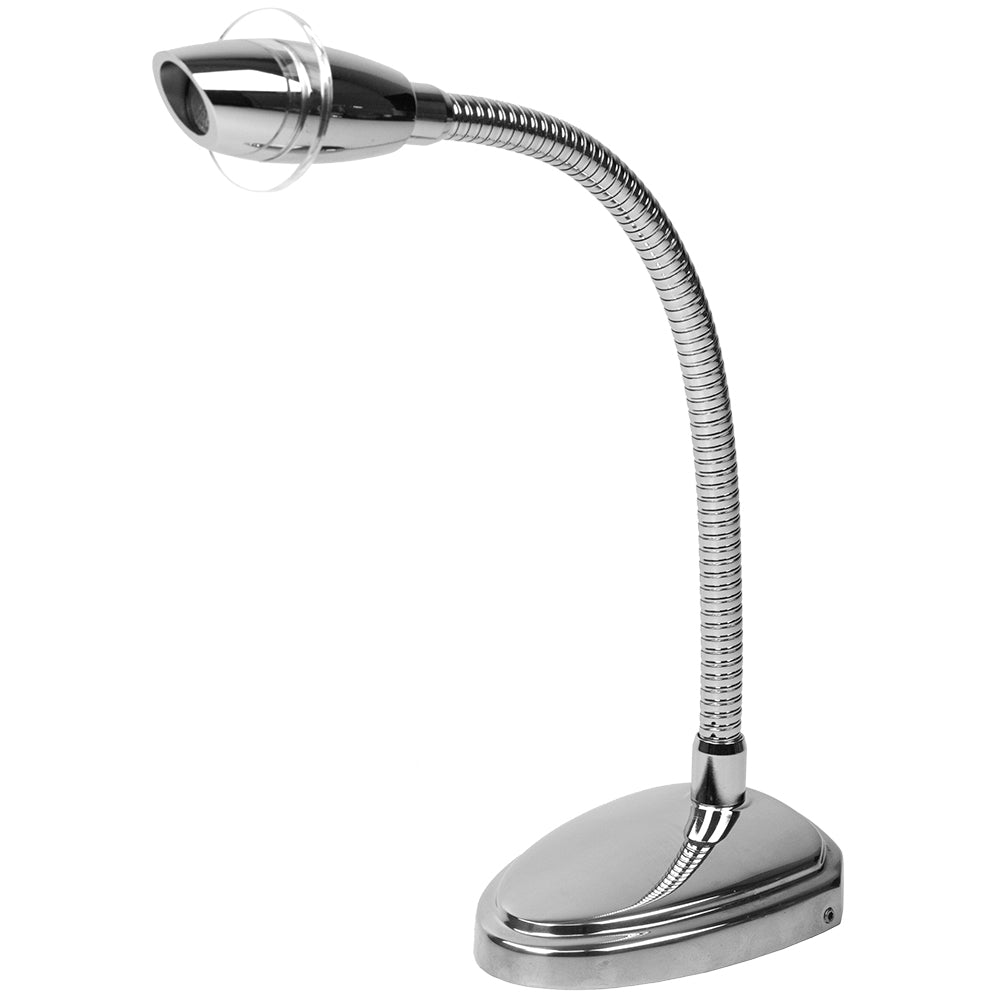 Sea-Dog Deluxe High Power LED Reading Light Flexible w/Touch Switch - Cast 316 Stainless Steel/Chromed Cast Aluminum [404546-1] - Premium Interior / Courtesy Light from Sea-Dog - Just $137.99! 