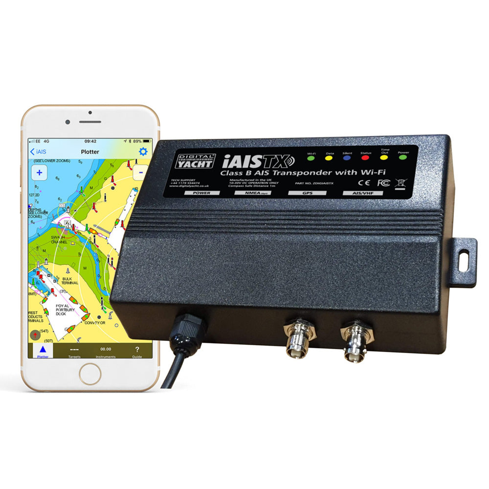 Digital Yacht iAISTX Plus Class B Wireless  NMEA 2000 Transponder [ZDIGIAISTXPL] - Premium AIS Systems from Digital Yacht - Just $672.99! 