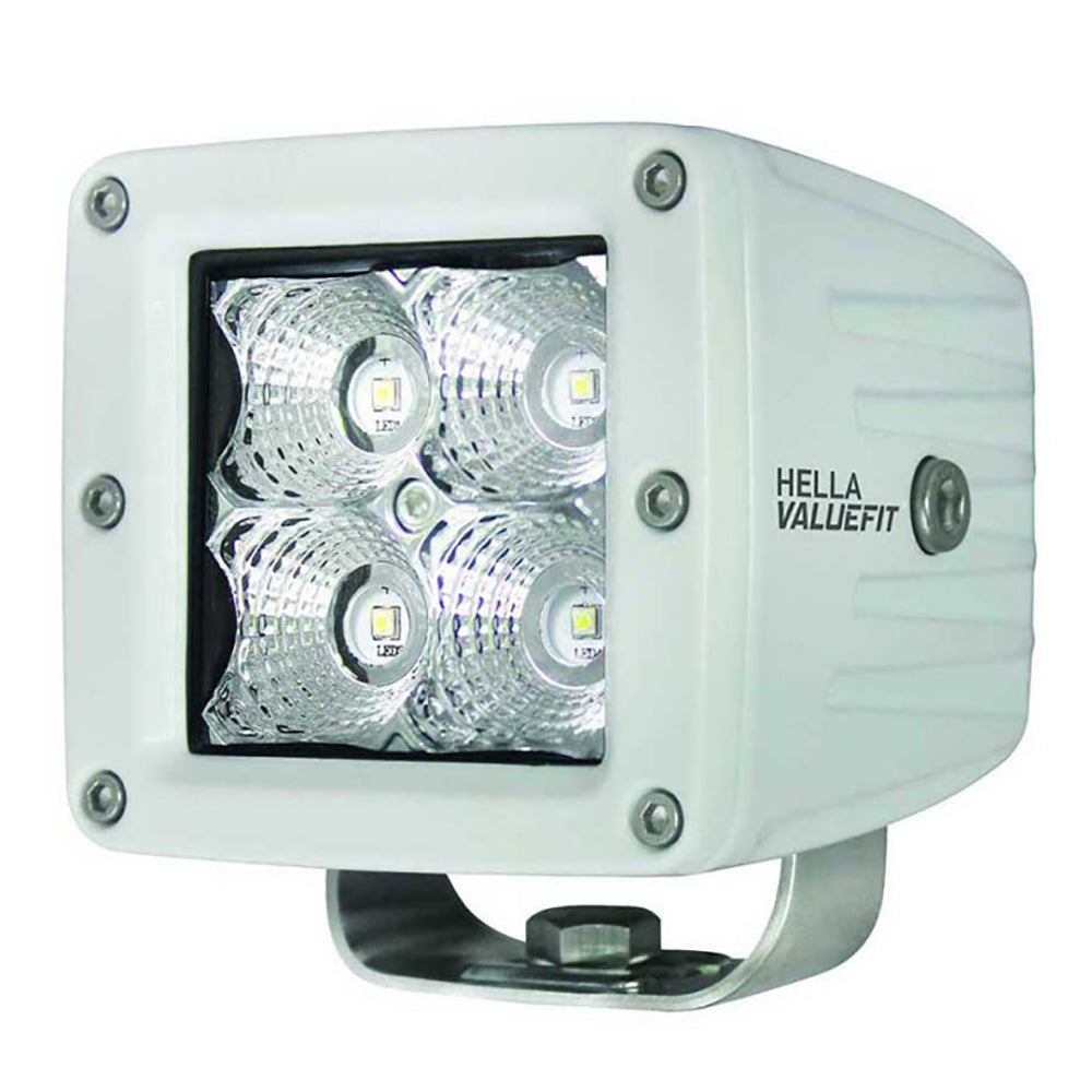 Hella Marine Value Fit LED 4 Cube Flood Light - White [357204041] - Premium Lighting from Hella Marine - Just $45.99! 