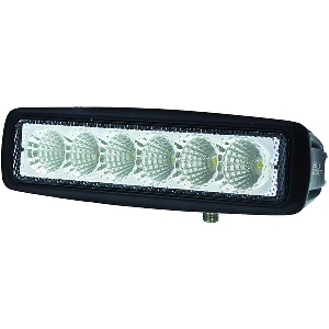 Hella Marine Value Fit Mini 6 LED Flood Light Bar - Black [357203001] - Premium Lighting from Hella Marine - Just $34.99! 