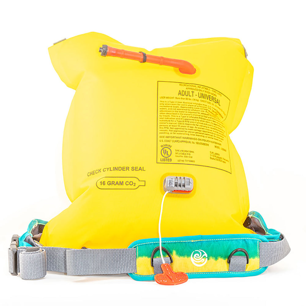 Bombora Type V Inflatable Belt Pack - Rasta [RST1619] - Premium Personal Flotation Devices from Bombora - Just $80.99! 