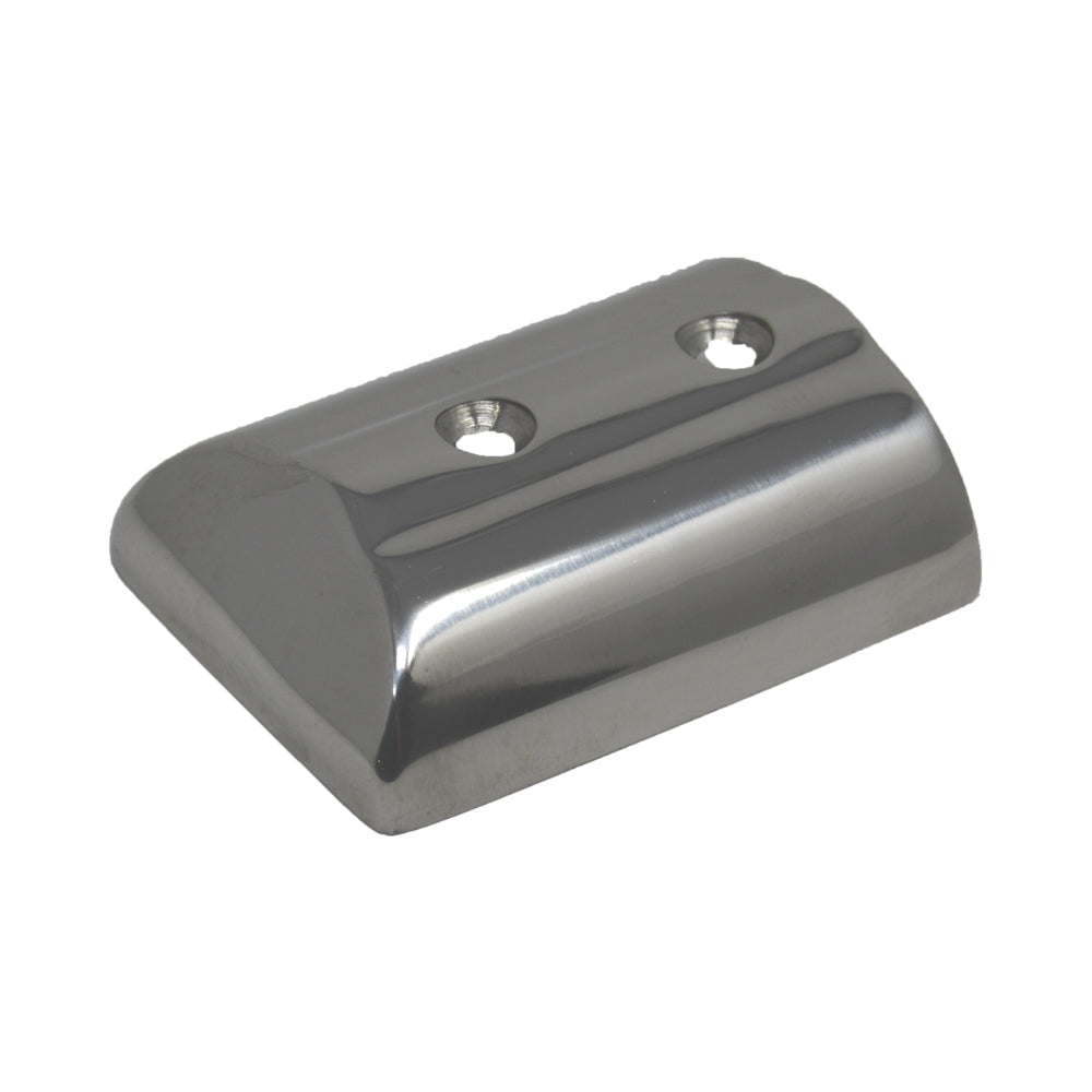 TACO SuproFlex Small Stainless Steel End Cap [F16-0274] - Premium Rub Rail from TACO Marine - Just $22.99! 