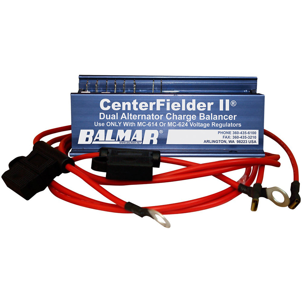 Balmar Centerfielder II 12/24V w/Wires - 2 Engines, 1 Bank [CFII-12/24] - Premium Alternators from Balmar - Just $222! 