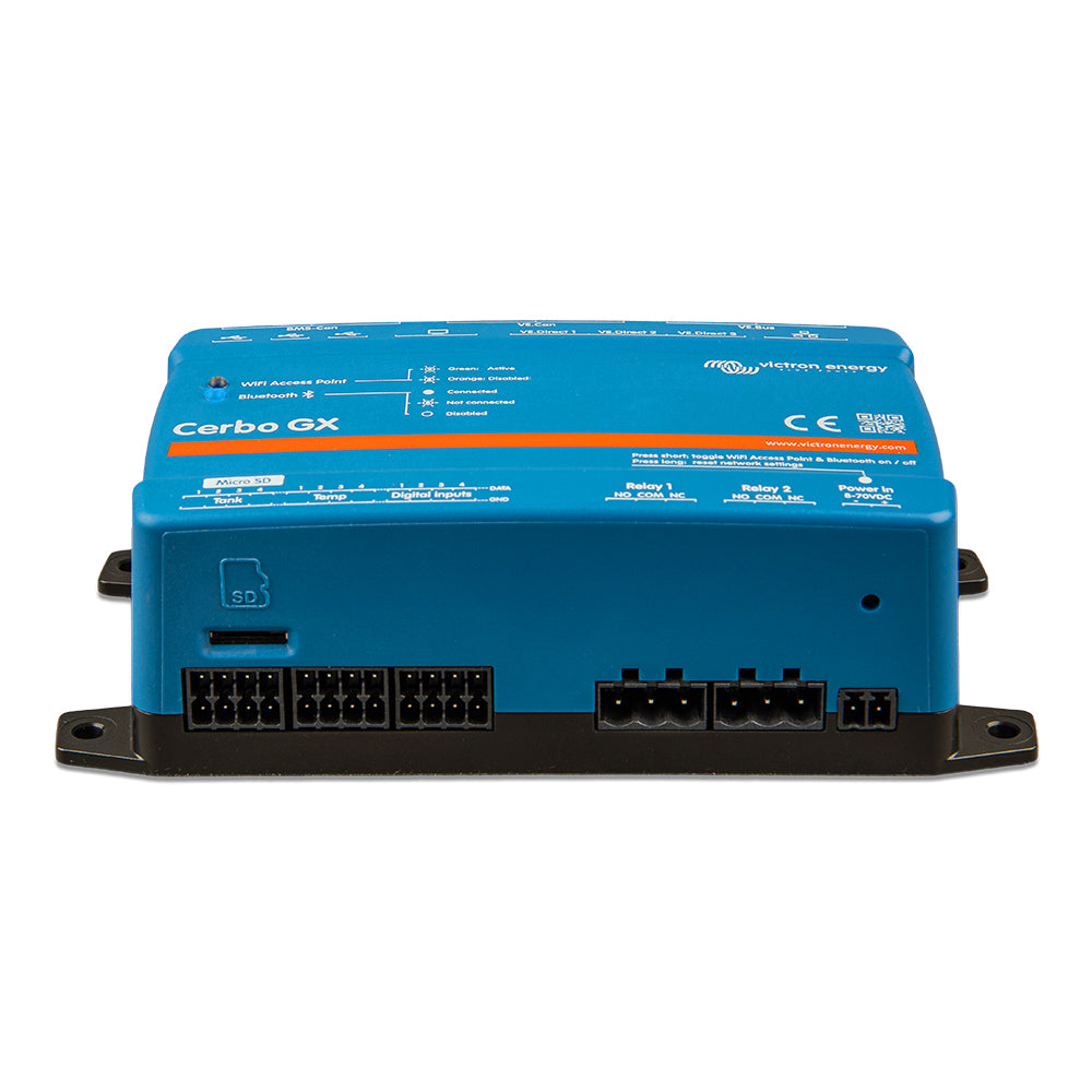 Victron Cerbo GX Communications Center w/ BMS-CAN Port, Tank Level Inputs, Digital Inputs, and Temperature Sense [BPP900450100] - Premium Accessories from Victron Energy - Just $275.40! 