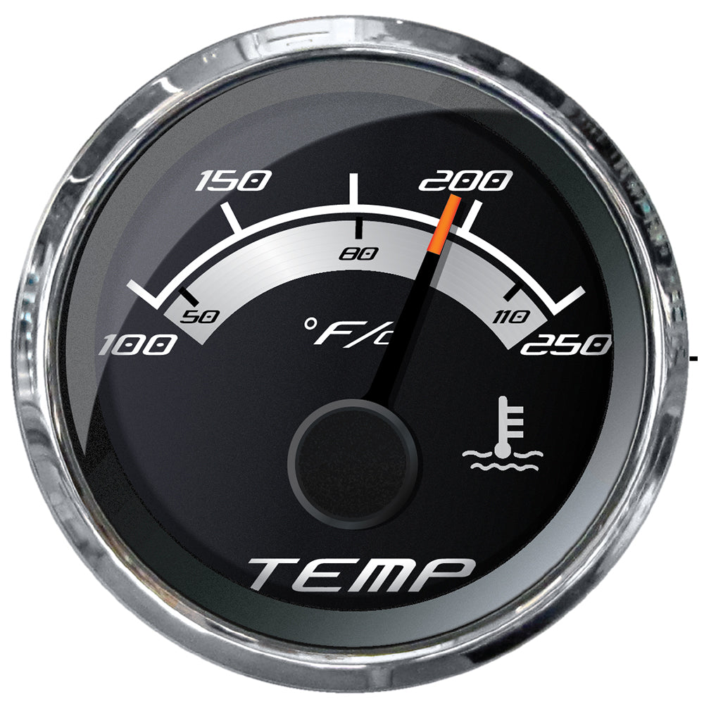 Faria Platinum 2" Water Temp Gauge (100-250F) [22017] - Premium Gauges from Faria Beede Instruments - Just $60.99! 