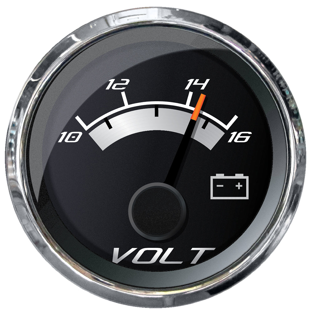 Faria Platinum 2" Voltmeter (10-16 VDC) [22022] - Premium Gauges from Faria Beede Instruments - Just $54.99! 