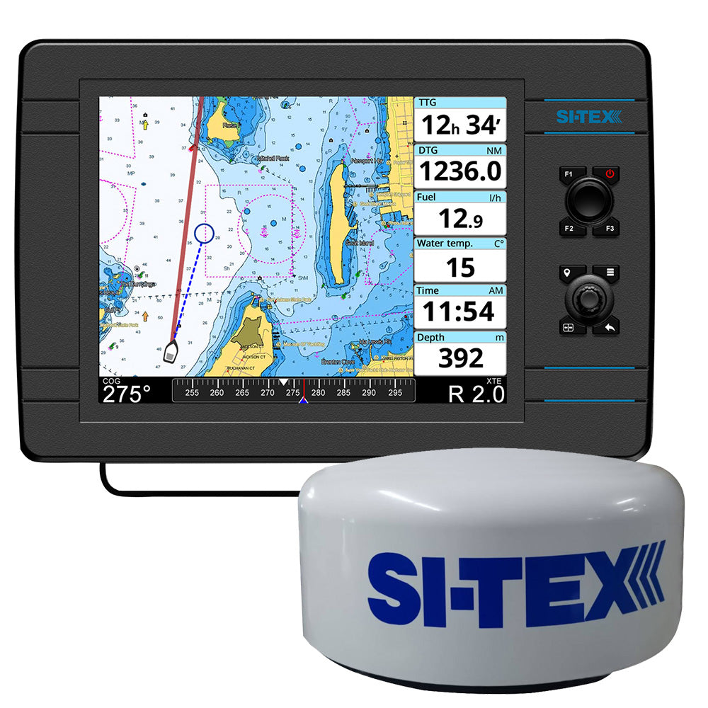 SI-TEX NavPro 1200F w/MDS-15 WiFi 20" Hi-Res Digital Radome Radar w/15M Cable [NAVPRO1200FR] - Brand_SI-TEX, Marine Navigation & Instruments, Marine Navigation & Instruments | GPS - Fishfinder Combos, Marine Navigation & Instruments | Radars - SI-TEX - Radars