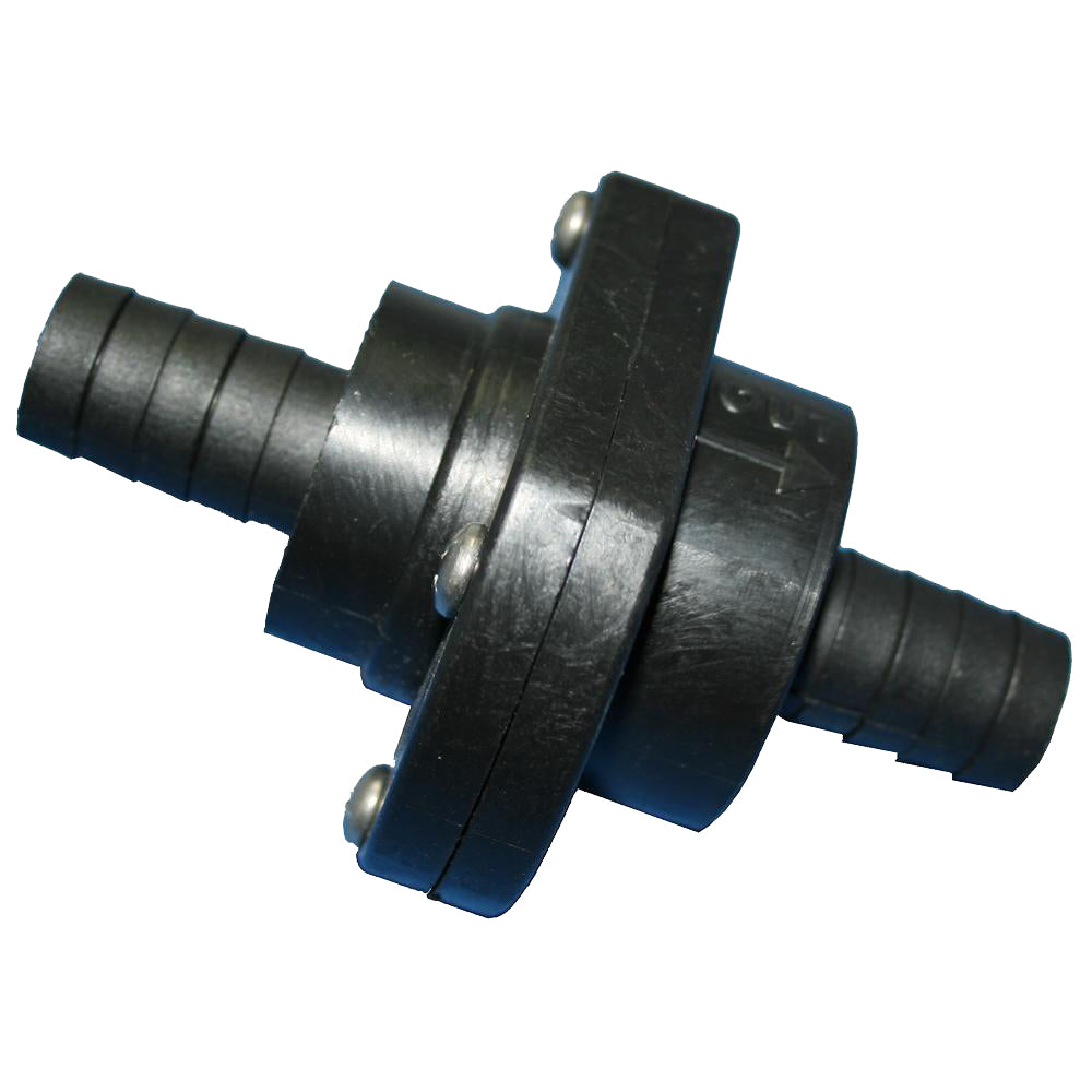 T-H Marine Double Barb Inline Scupper Check Valve - 3/4" - Black [ILS-750-DP] - Premium Fittings from T-H Marine Supplies - Just $20.99! 