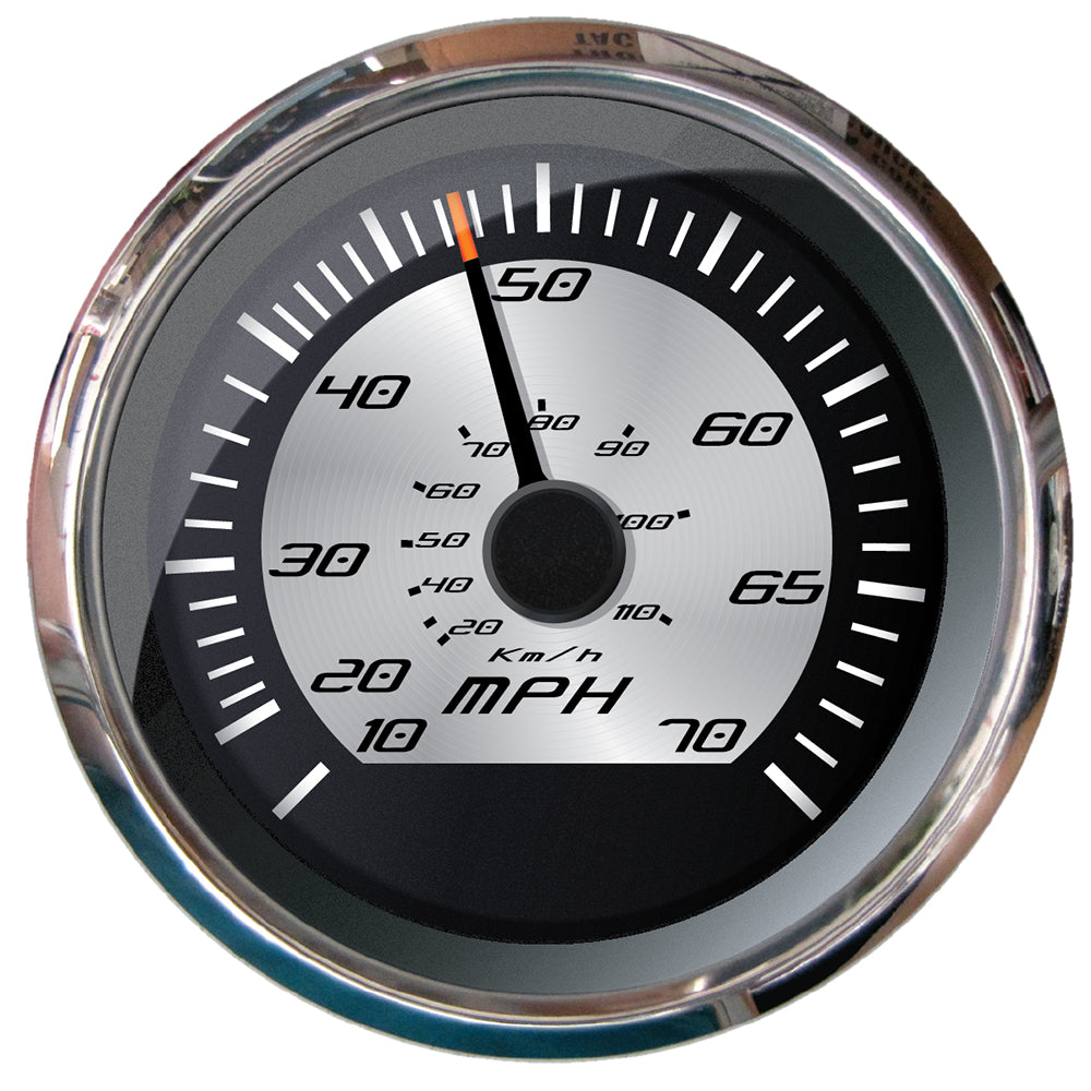 Faria Platinum 4" Speedometer - 70 MPH (Pitot) [22011] - Premium Gauges from Faria Beede Instruments - Just $67.99! 