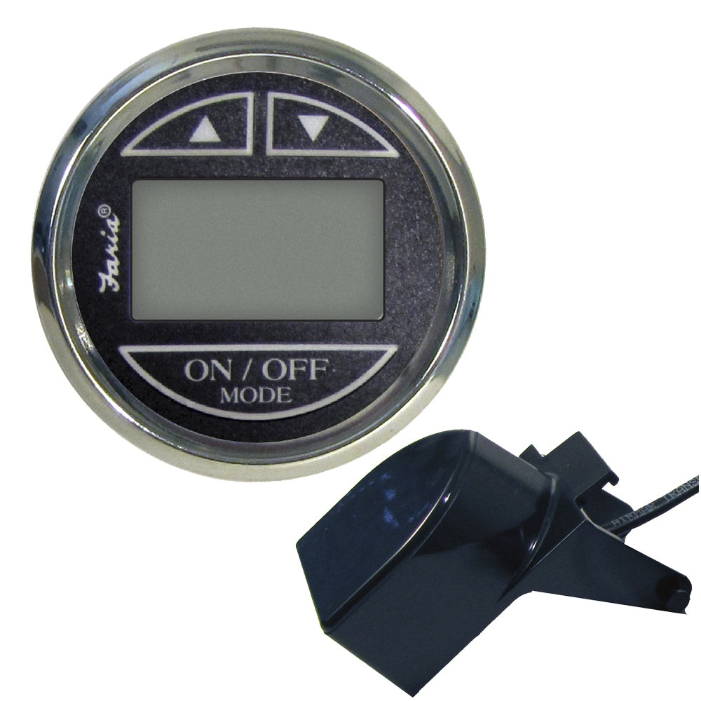 Faria Platinum 2" Depth Sounder w/Transom Mount Transducer [22025] - Premium Gauges from Faria Beede Instruments - Just $197.99! 