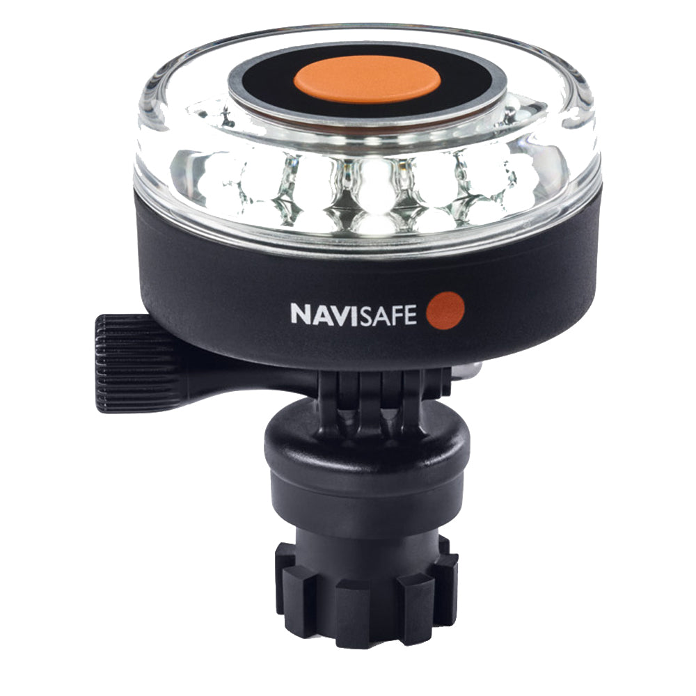 Navisafe Navilight All-White 5 Mode 360 2NM w/Navimount Base [040-1] - Premium Navigation Lights from Navisafe - Just $72.99! 