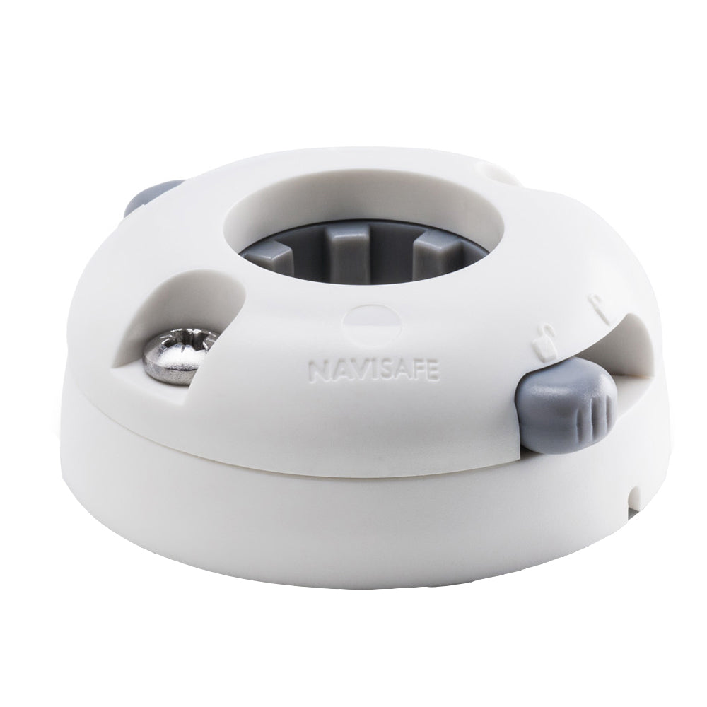 Navisafe Navimount Horizontal White w/Screws [952-1] - Premium Navigation Lights from Navisafe - Just $11.99! Shop now at Boat Gear Depot