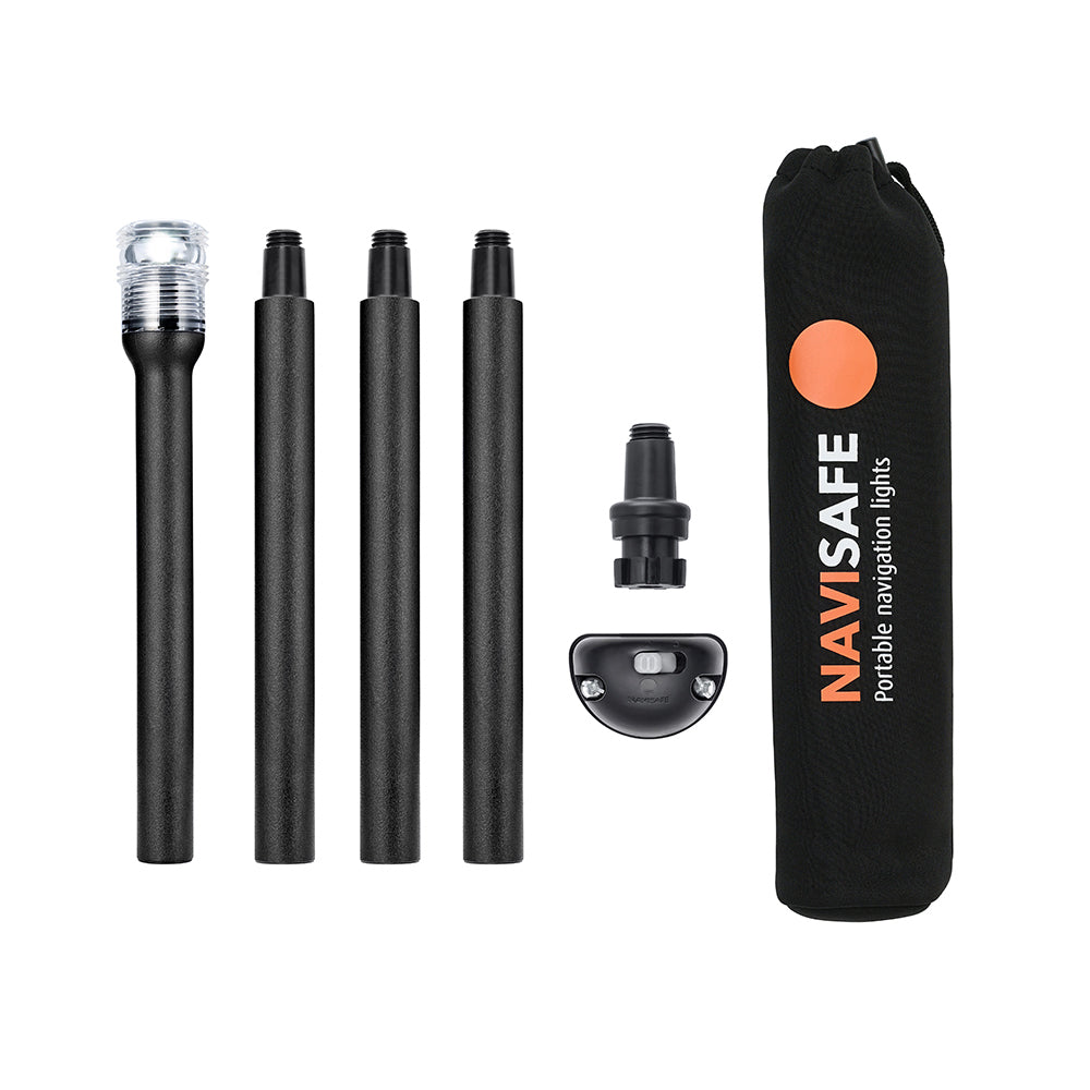 Navisafe Built-In All-White Polelight Pack [763-1] - Premium Navigation Lights from Navisafe - Just $96.99! 