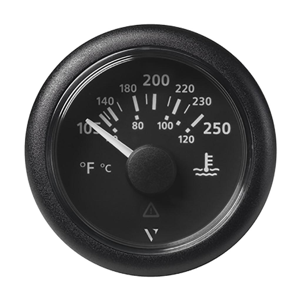 Veratron 52MM (2-1/16") ViewLine Water Temperature Gauge - 100-250F - Black Dial  Bezel [A2C59514176] - Premium Gauges from Veratron - Just $54.89! 