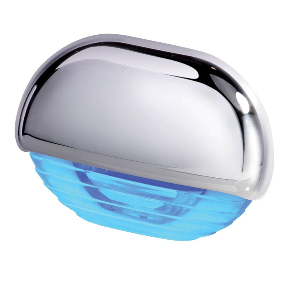 Hella Marine Easy Fit Step Lamp - Blue Chrome Cap [958126101] - Premium Interior / Courtesy Light from Hella Marine - Just $19.99! 