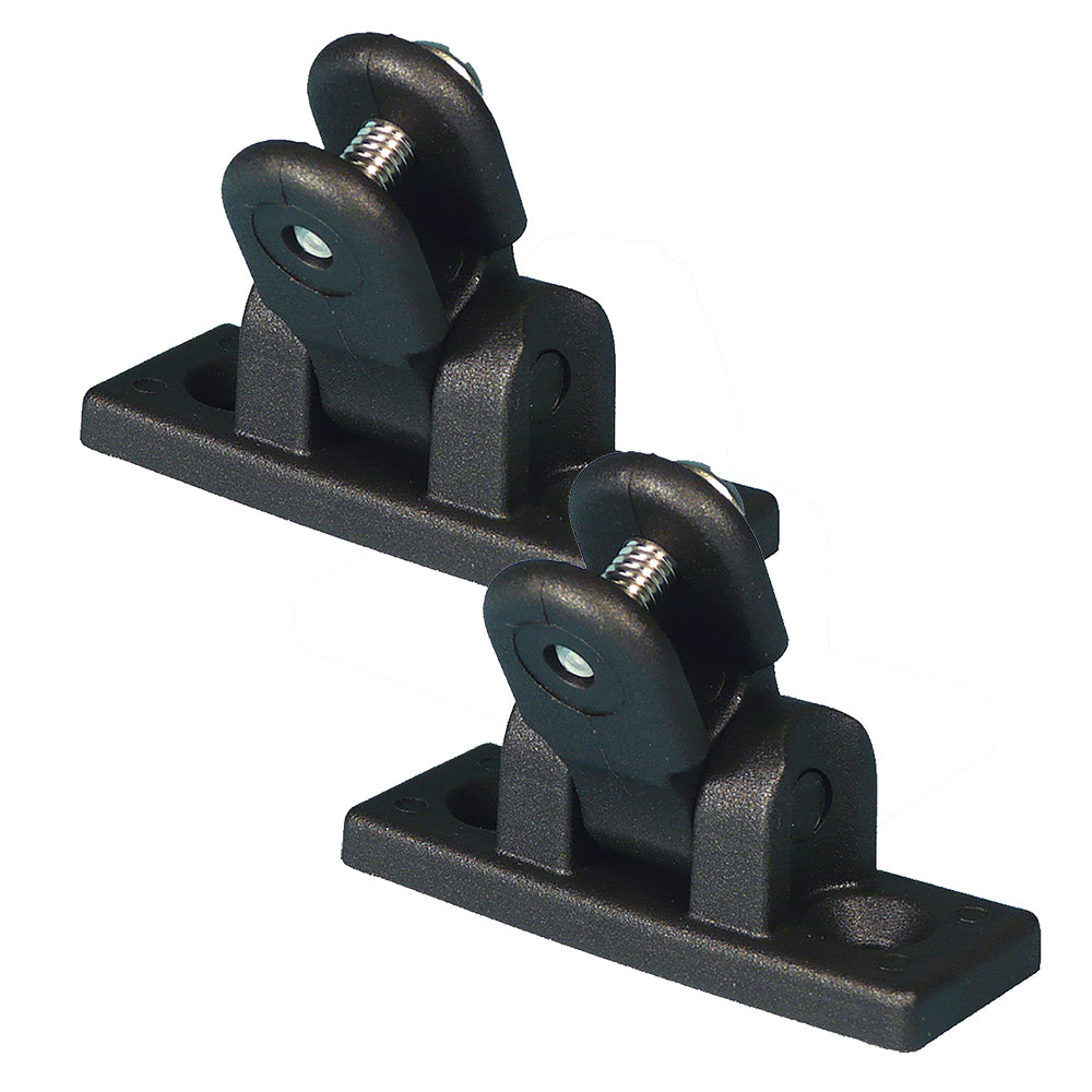 Carver Deck Hinge Nylon Pair - Black [7782B] - Premium Deck / Galley from Carver by Covercraft - Just $7.99! Shop now at Boat Gear Depot