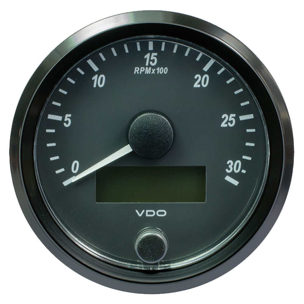 VDO SingleViu 80mm (3-1/8") Tachometer - 3000 RPM [A2C3832980030] - Premium Gauges from VDO - Just $199.99! 