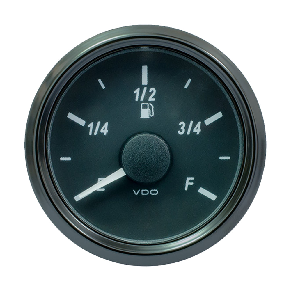 VDO SingleViu 52mm (2-1/16") Fuel Level Gauge - E/F Scale - 0-180 Ohm [A2C3833120030] - Premium Gauges from VDO - Just $100.99! 