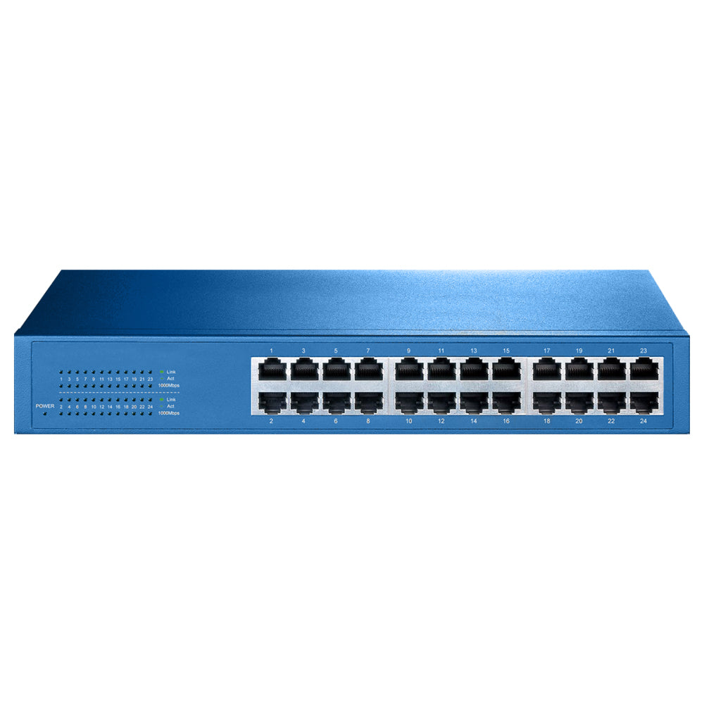 Aigean 24-Port Network Switch - Desk or Rack Mountable - 100-240VAC - 50/60Hz [NS-24] - Premium Mobile Broadband from Aigean Networks - Just $147.99! Shop now at Boat Gear Depot