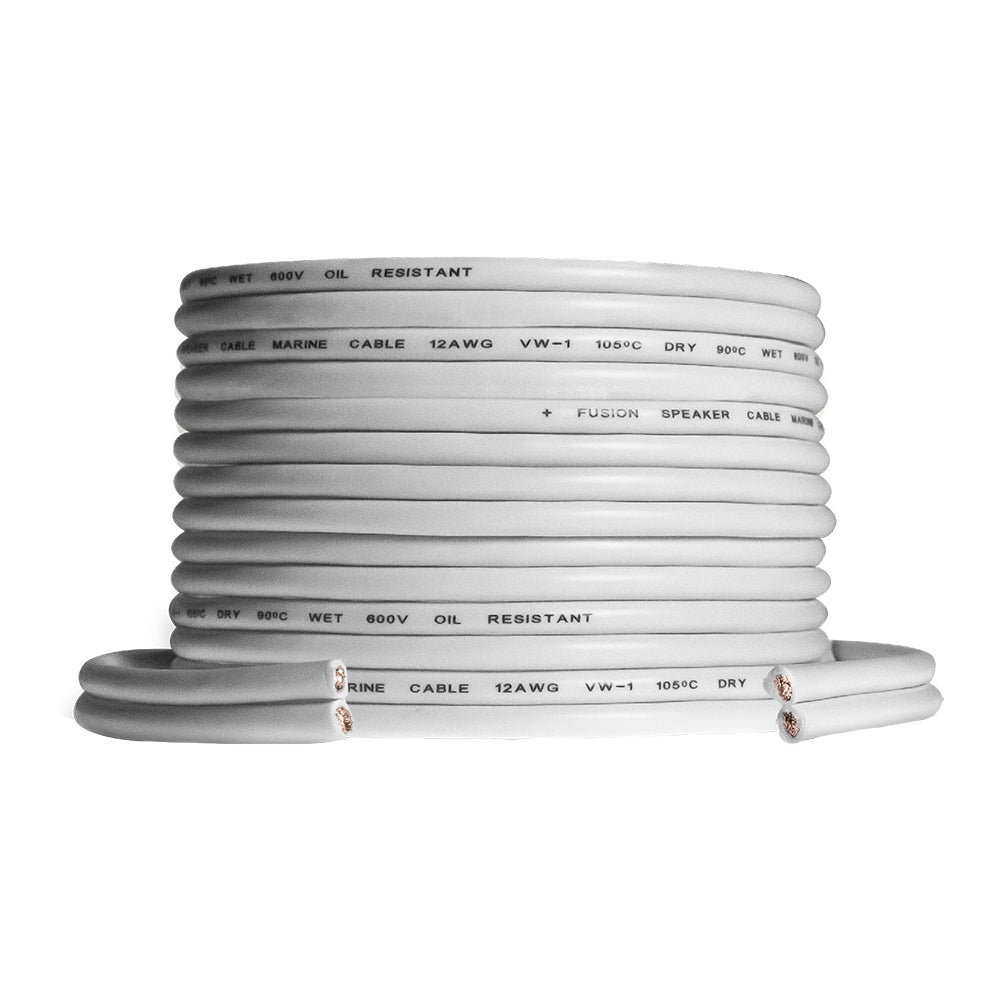 Fusion Speaker Wire - 12 AWG 25 (7.62M) Roll [010-12898-00] - Premium Wire from Fusion - Just $44.99! Shop now at Boat Gear Depot