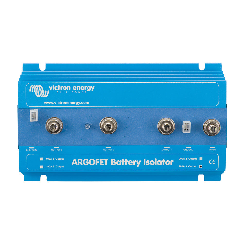 Victron Argo FET Battery Isolator 200-3 3 Batteries - 200AMP [ARG200301020] - Premium Battery Isolators from Victron Energy - Just $140.25! 